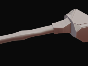hammer low-poly 3D Model