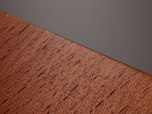 wooden chopping board with pbr Model 3D