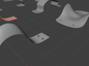 Big pack 15 Joints industrial design parts Low-poly 3Dモデル