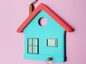 КЛЮЧЕВАЯ ДОМАШНЯЯ 3D Принт Модель