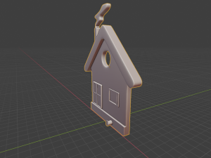 HOME KEY HOLDER 3D Принт Модель