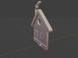 КЛЮЧЕВАЯ ДОМАШНЯЯ 3D Принт Модель