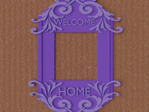 РАМА ДВЕРНОГО ЗВОНКА 3D Принт Модель