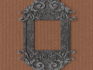 DOOR BELL FRAME 3D Print Model