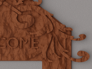 DOOR BELL FRAME 3D Print Model