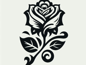 ROSE KEYCHAIN 3D-Druckmodell