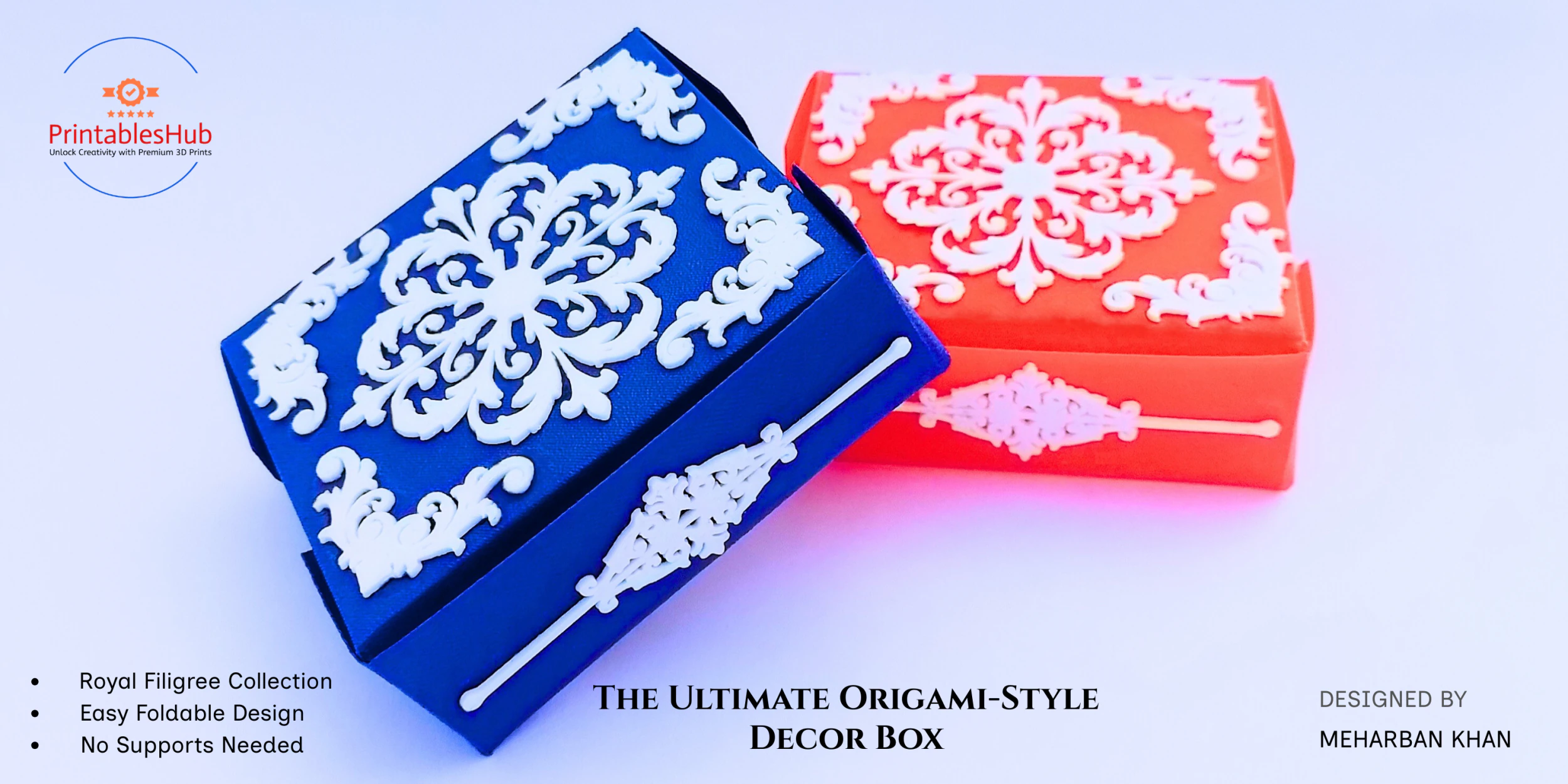 THE ULTIMATE ORIGAMI STYLE DECOR BOX 3D print model 3D Print Model .c4d .max .obj .3ds .fbx .stl .blend 