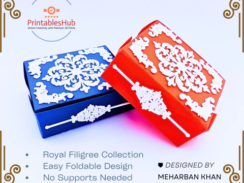 THE ULTIMATE ORIGAMI STYLE DECOR BOX 3D print model 3D Print Model