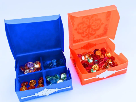 THE ULTIMATE ORIGAMI STYLE DECOR BOX 3D print model 3D Print Model