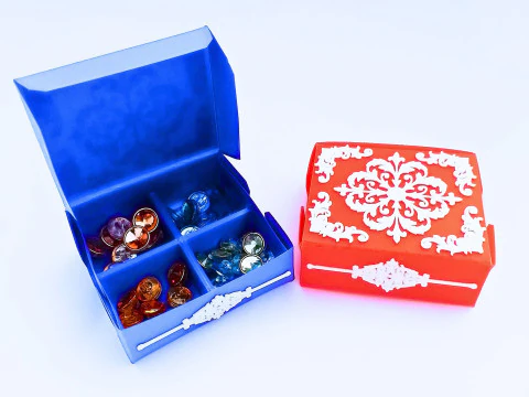 THE ULTIMATE ORIGAMI STYLE DECOR BOX 3D print model 3D Print Model