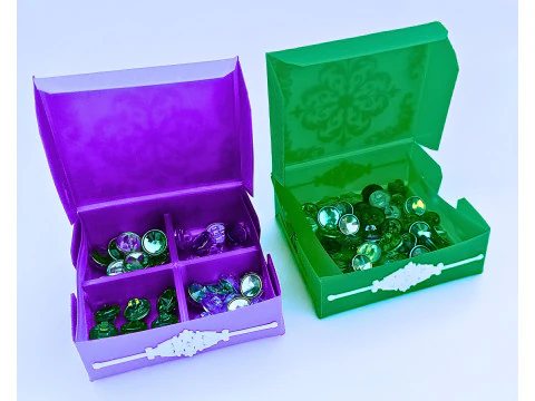 THE ULTIMATE ORIGAMI STYLE DECOR BOX 3D print model 3D Print Model