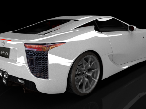 lexus lfa 3D Модель