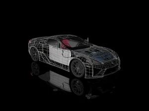 lexus lfa 3D Model