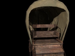 old wagon 3D Model
