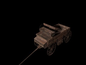 old wagon 3D Model