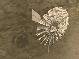 풍차 3D 모델