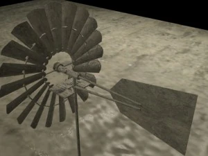 풍차 3D 모델