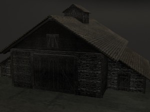 farm barn 3D Модель