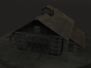 farm barn 3D Model