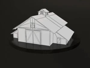 farm barn 3D Model