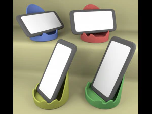 suporte para smartphone Modelo de Impressão 3D