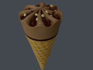 ice cream cone 3D Model