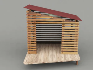 dog house project - house 01 3D Model