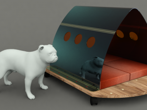 dog house project - house 02 3D Model