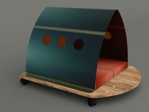 dog house project - house 02 3D Model