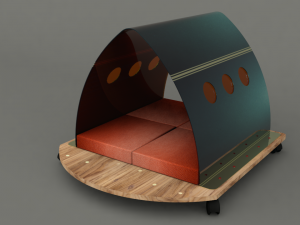 dog house project - house 02 3D Model