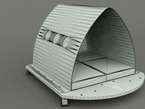 dog house project - house 02 3D Model