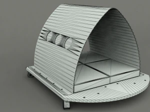 dog house project - house 02 3D Model