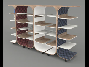 book case tonton 3D Model