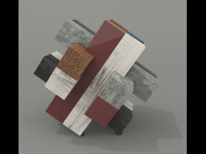 map decor object 3D Model