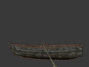 rowboat 3D मॉडल