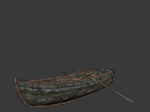 rowboat 3D मॉडल