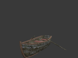 rowboat 3D मॉडल