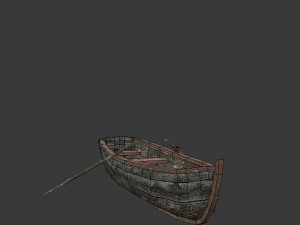 rowboat 3D मॉडल