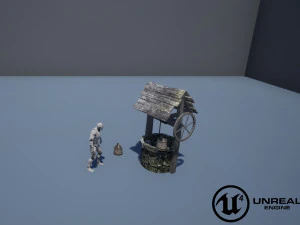 lowpoly well 3D Model