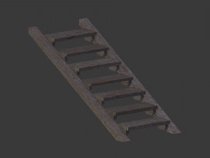 set of gallows 3D मॉडल