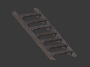 set of gallows 3D Model