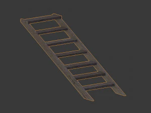 set of gallows 3D Model