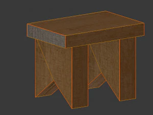 set of gallows 3D Model