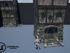 medieval high house 3D Model