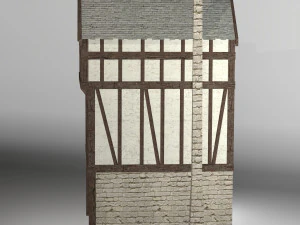 medieval high house2 3D Model