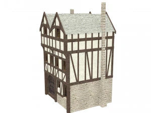 medieval high house2 3D Model