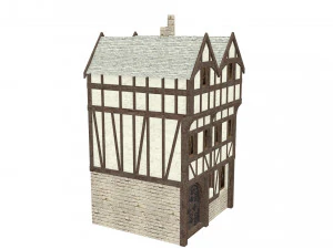 medieval high house2 3D Model