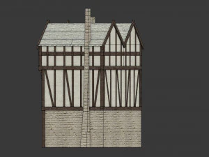 medieval high house2 3D Model