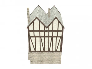 medieval high house2 3D Model