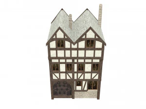 medieval high house2 3D Model
